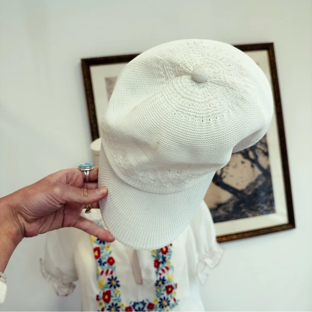✨ VINTAGE 1970s crochet baseball hat